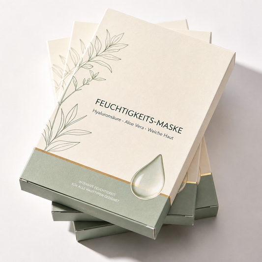 Pflanzliche feuchtigkeitsspendende Tuchmaske: Soft Green Edition